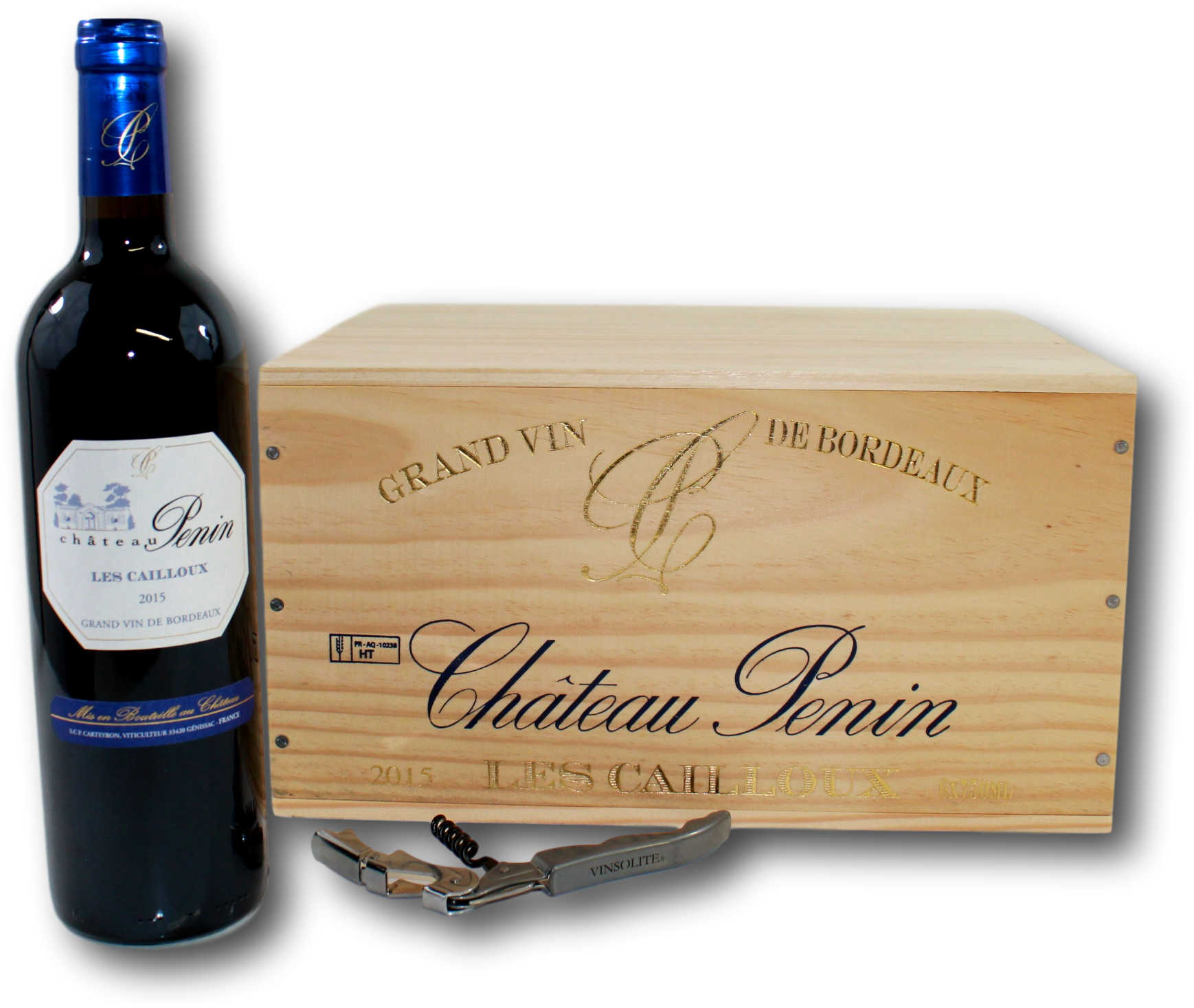 Coffret cadeaux bois 6 bouteilles de vin